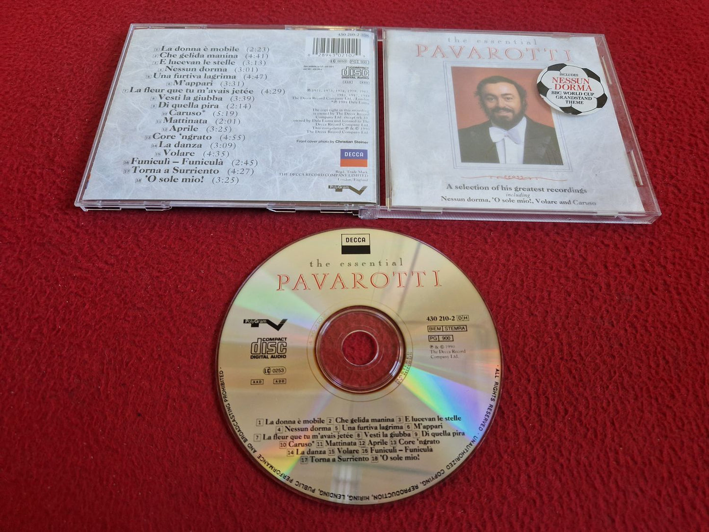 PAVAROTTI THE ESSENTIAL CD