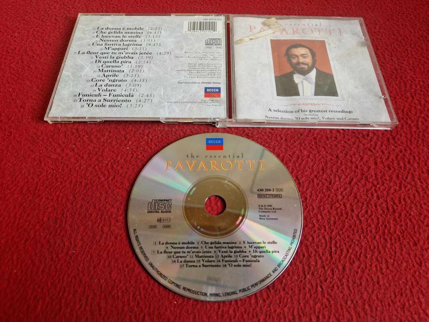 PAVAROTTI THE ESSENTIAL CD