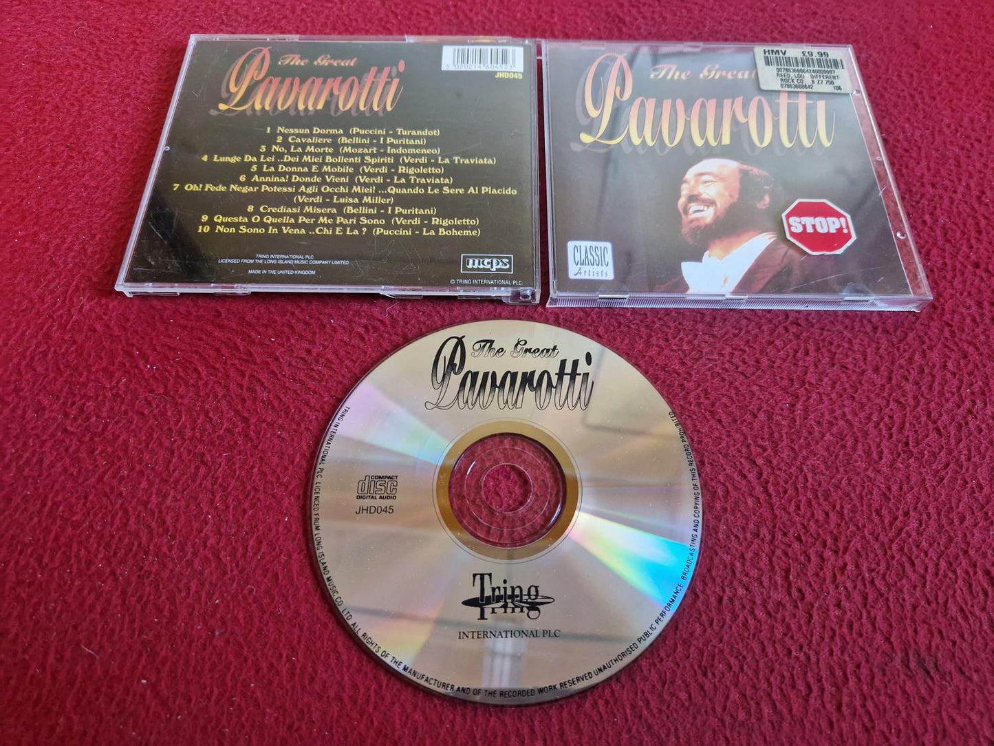 PAVAROTTI THE GREAT CD