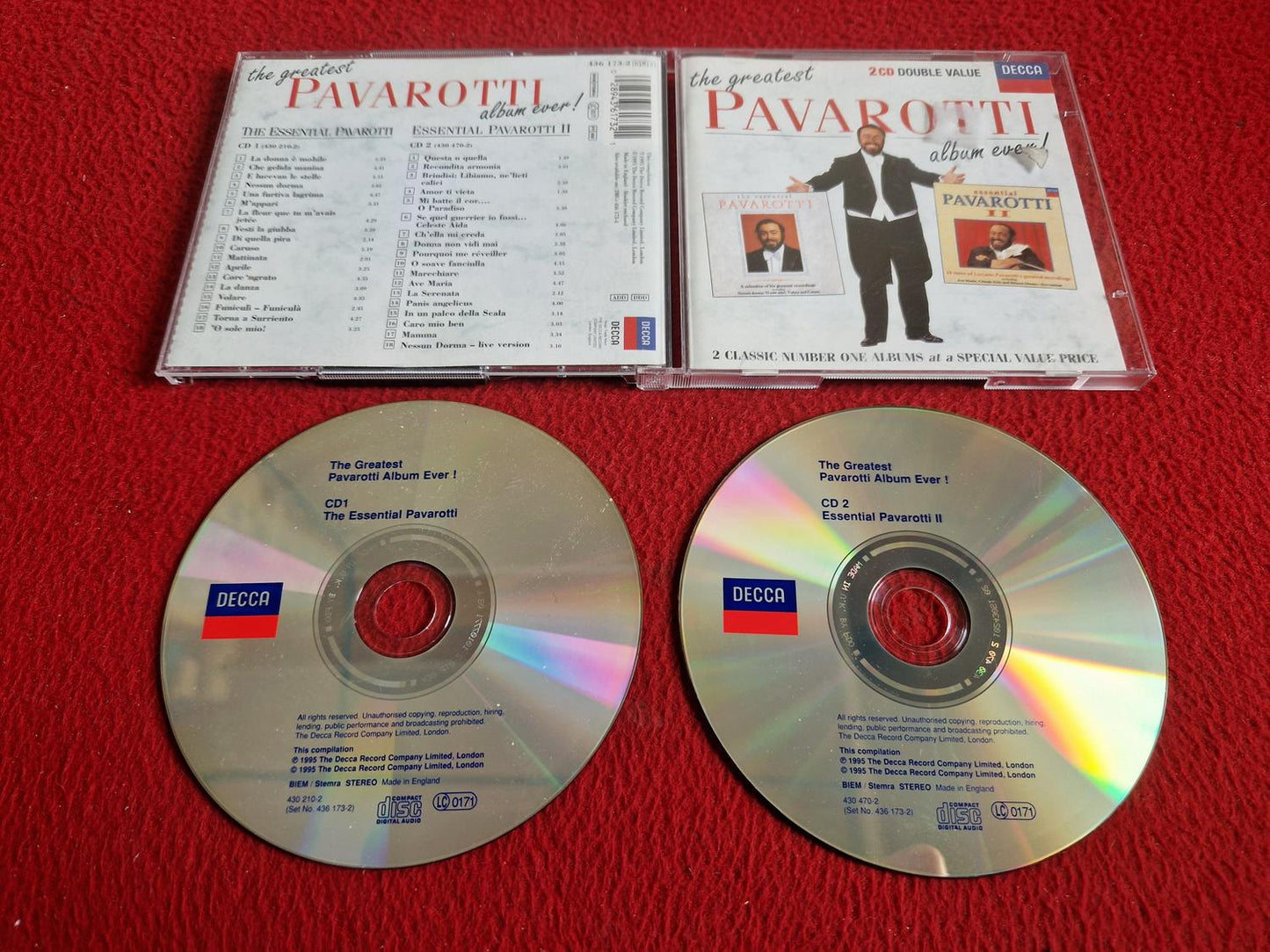 PAVAROTTI THE GREATEST PAVAROTTI ALBUM EVER CD