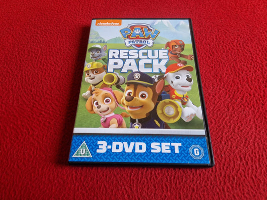 PAW PATROL RESCUE PACK BOX DVD