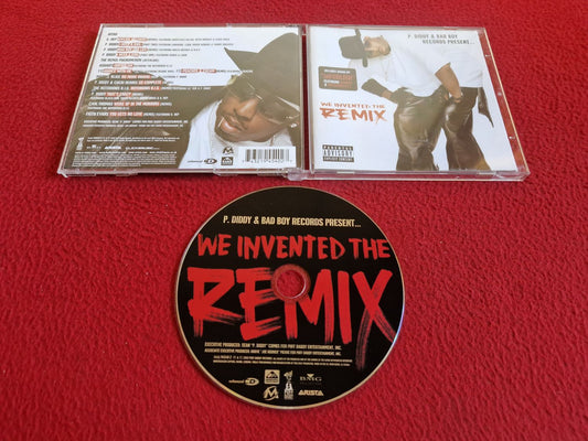 P.DIDDY & BAD BOY WE INVENTED THE REMIX CD