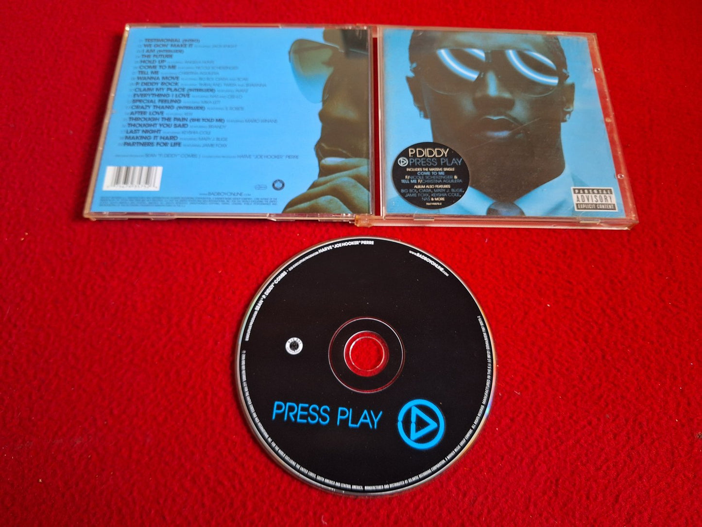 P. DIDDY PRESS PLAY CD