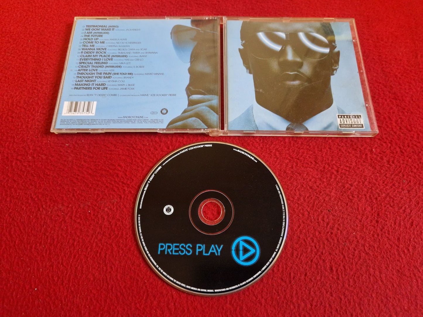 P. DIDDY PRESS PLAY CD