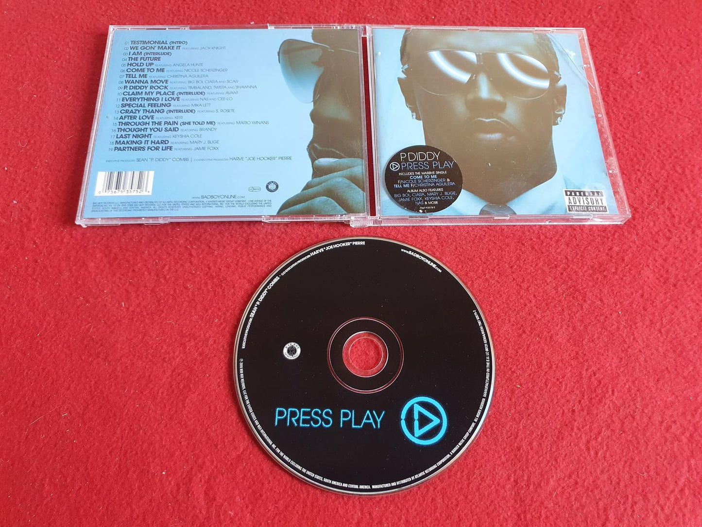 P.DIDDY PRESS PLAY till CD