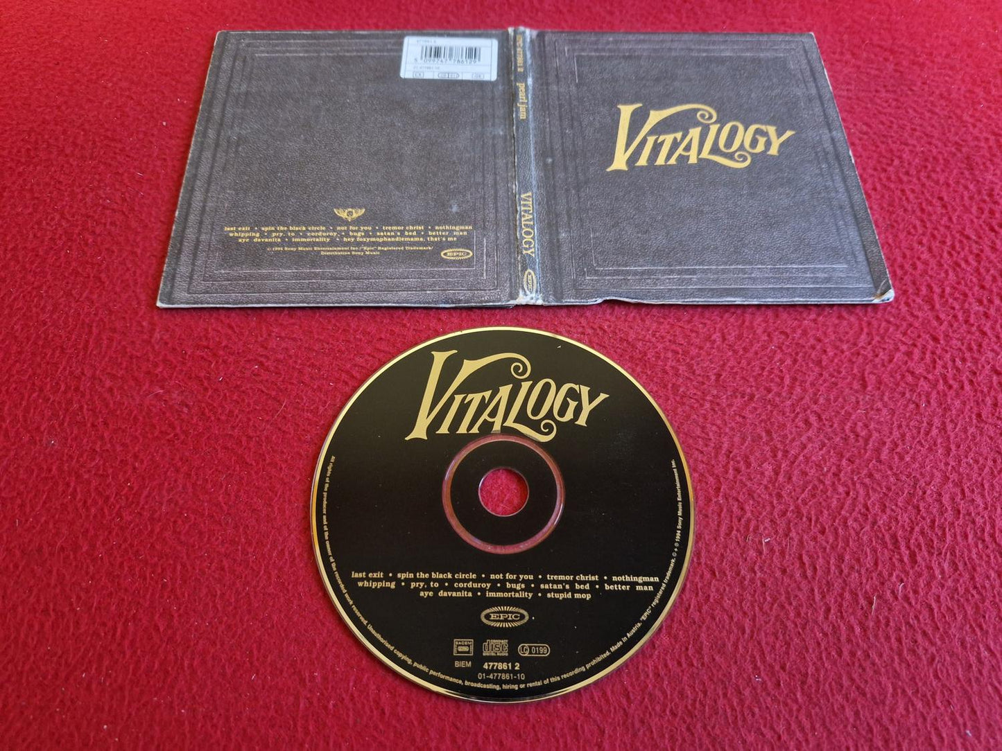PEARL JAM VITALOGY CD