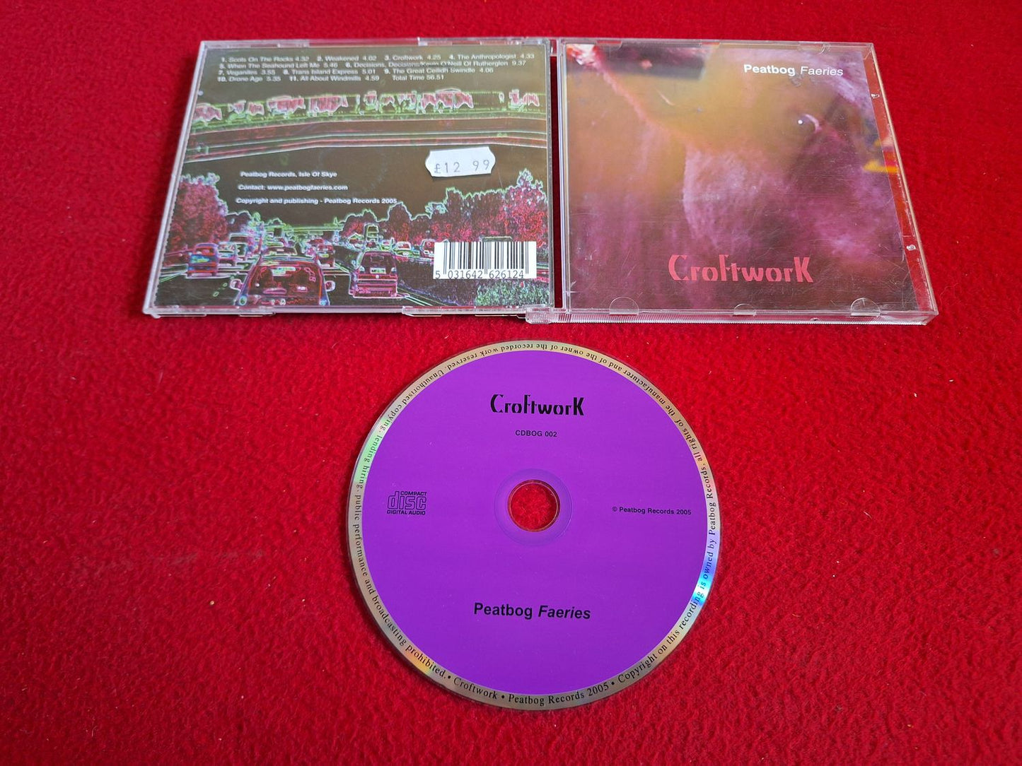 PEATBOG FAERIES CROFTWORK CD