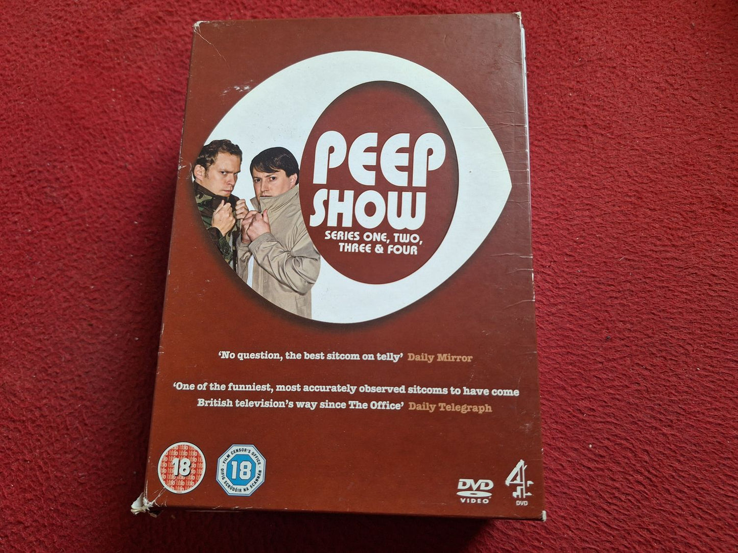 PEEP SHOW SERIES 1 - 4 BOX DVD