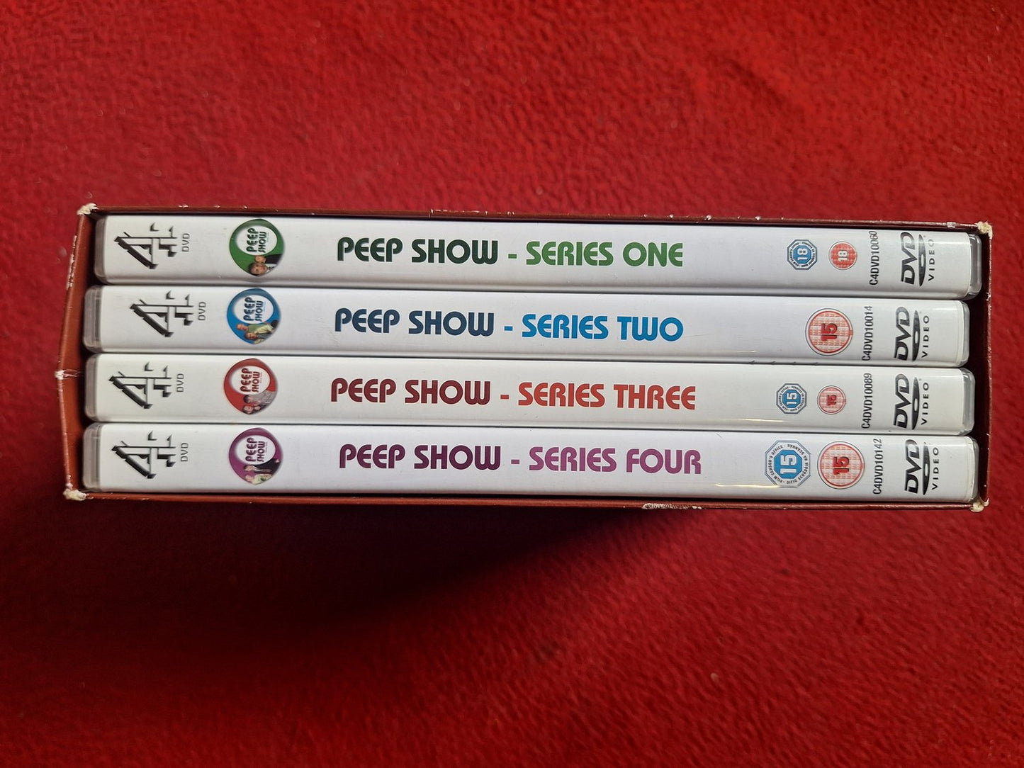 PEEP SHOW SERIES 1 - 4 BOX DVD