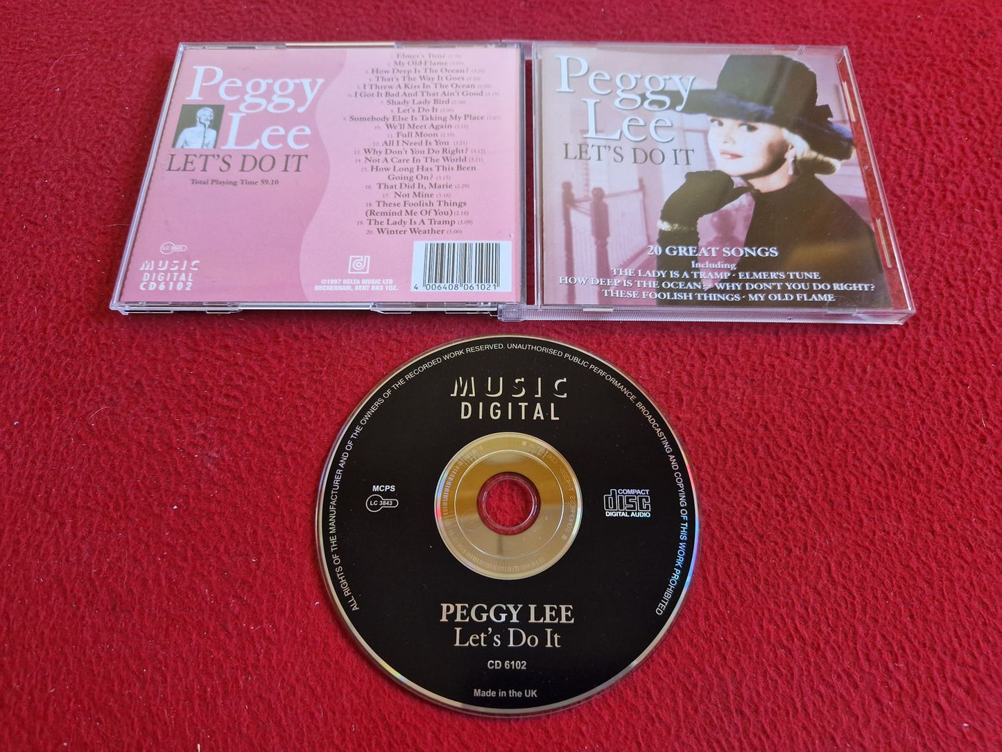 PEGGY LEE LET'S DO IT CD