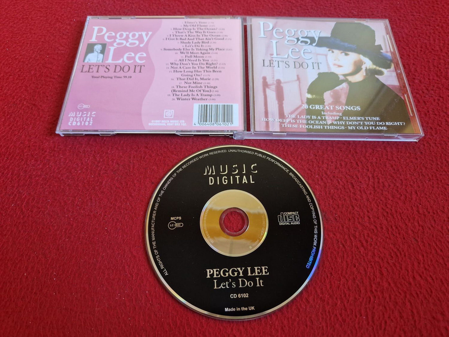 PEGGY LEE LET'S DO IT CD