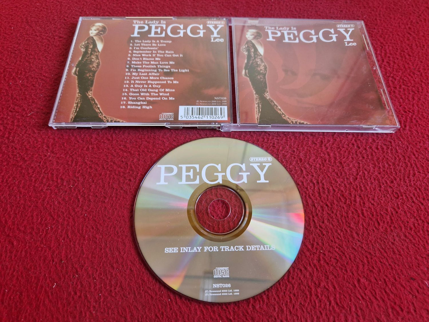 PEGGY LEE THE LADY IS CD