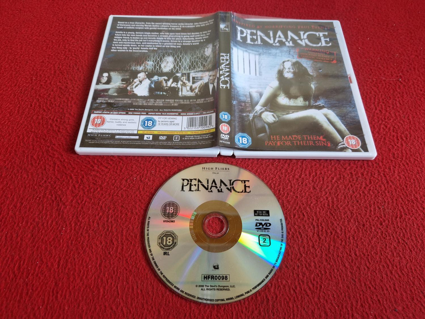 PENANCE DVD