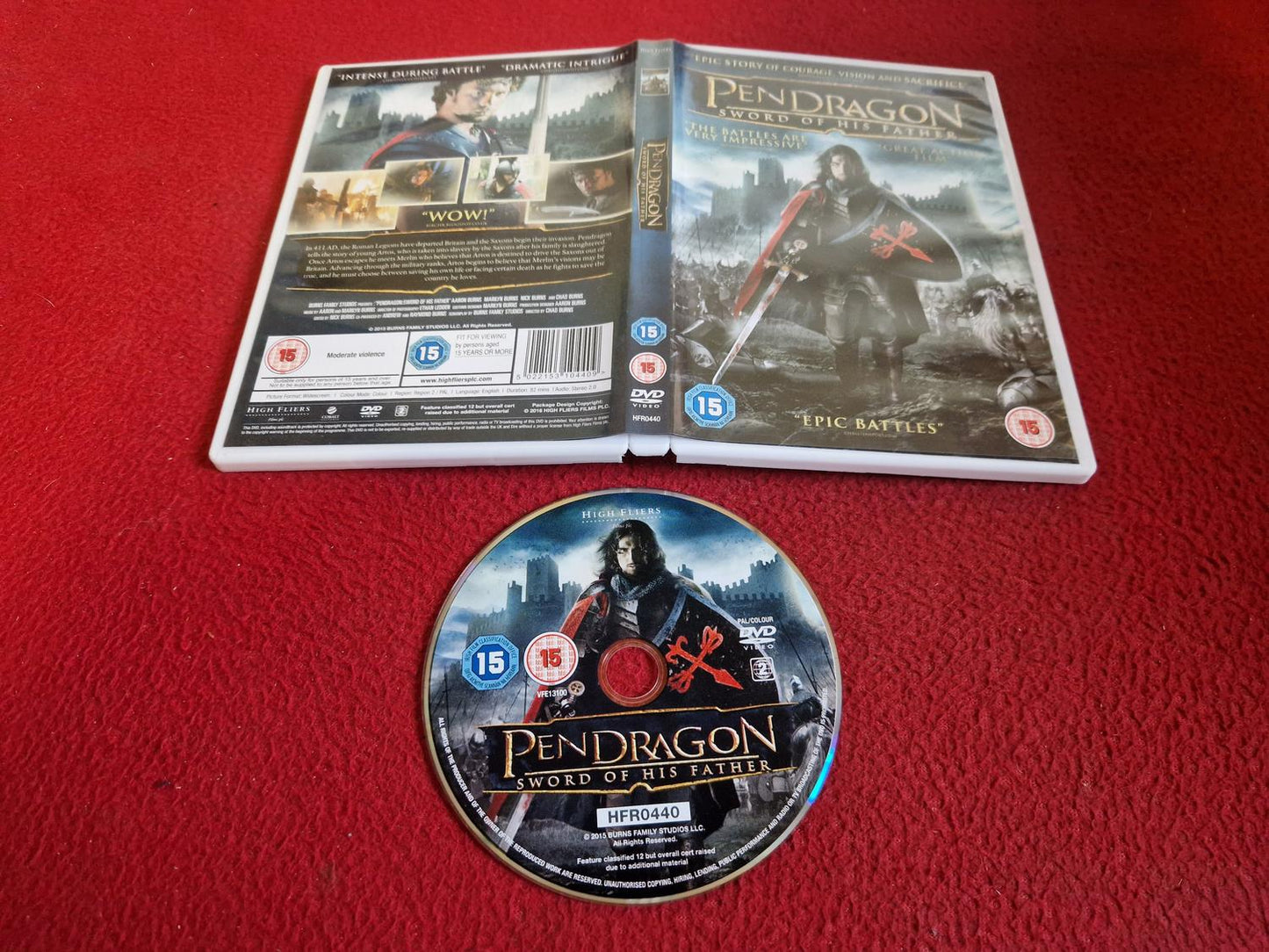 PENDRAGON SWORD OF HIS FATHER DVD