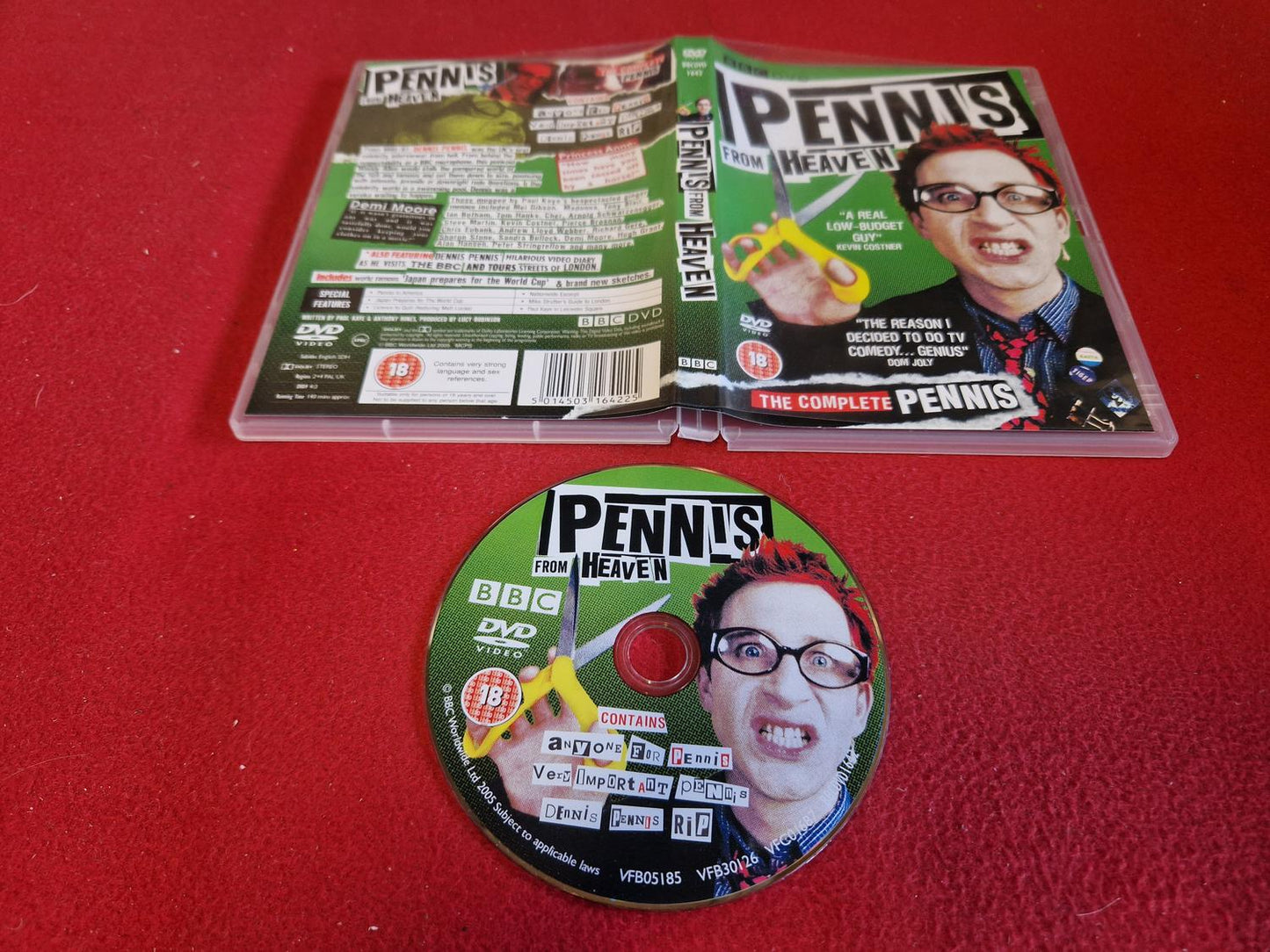 PENNIS FROM HEAVEN till DVD