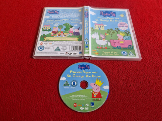 PEPPA PIG PRINCESS PEPPA AND SIR GEORGE THE BRAVE DVD