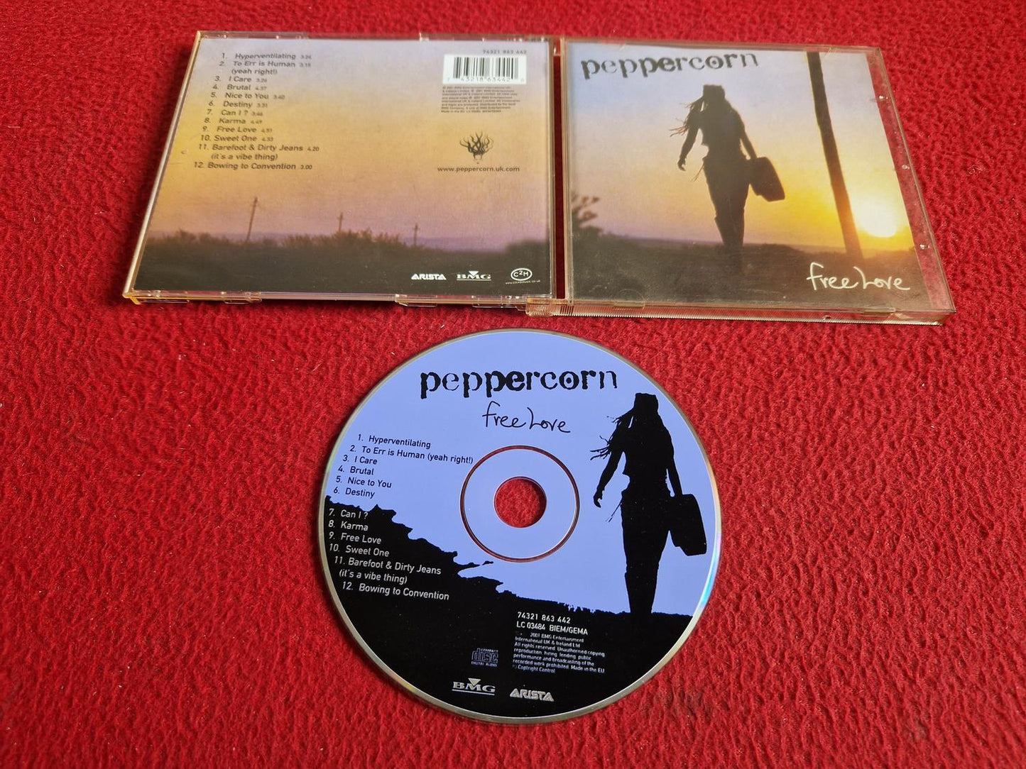 PEPPERCORN FREE LOVE CD