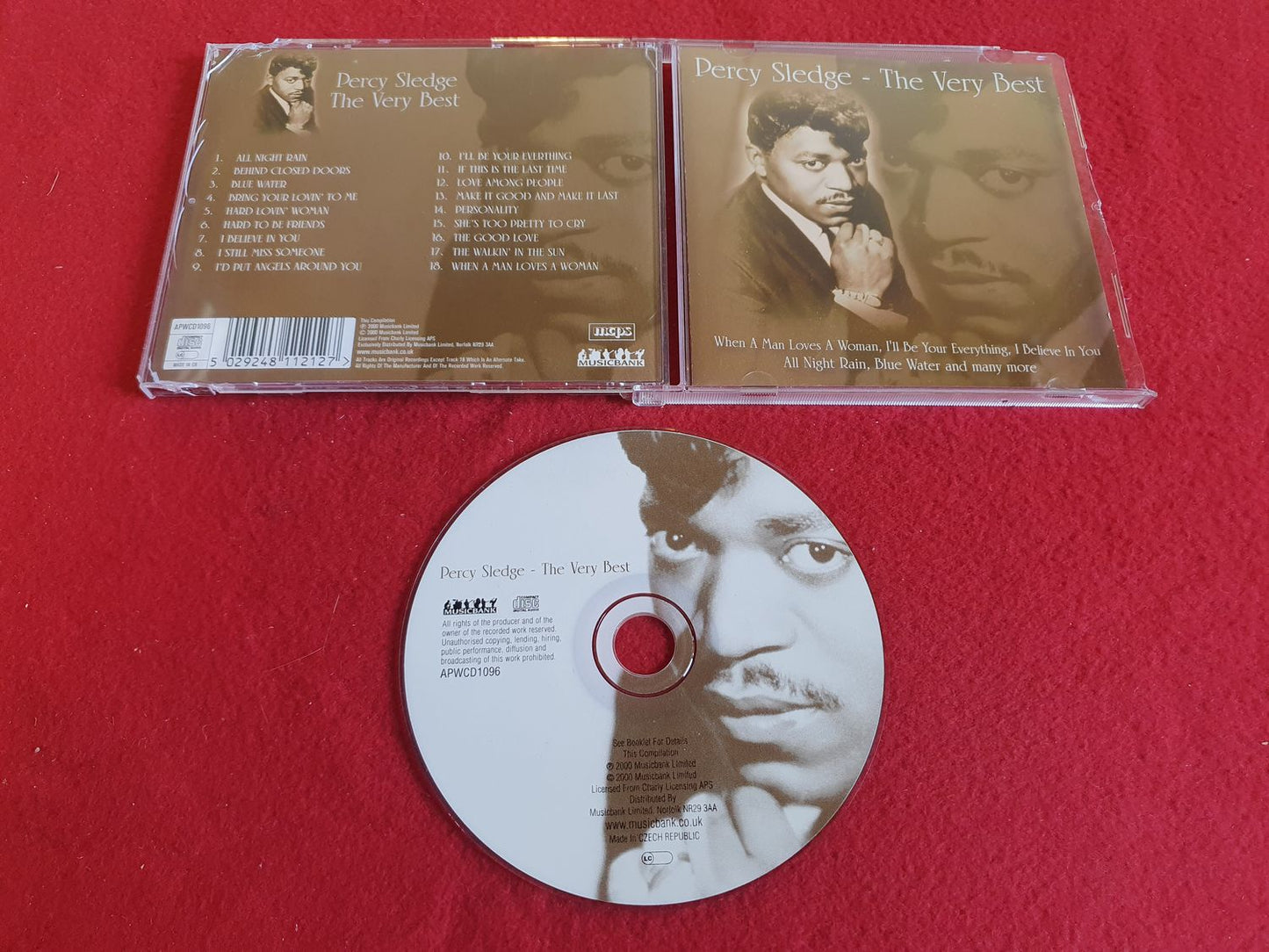 PERCY SLEDGE THE VERY BEST OF till CD