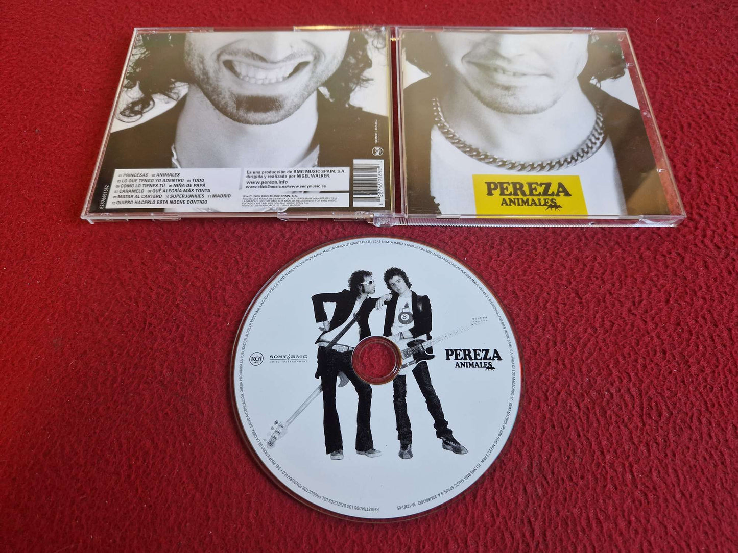 PEREZA ANIMALES CD