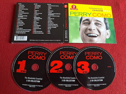 PERRY COMO 3 CD COLLECTION BOX