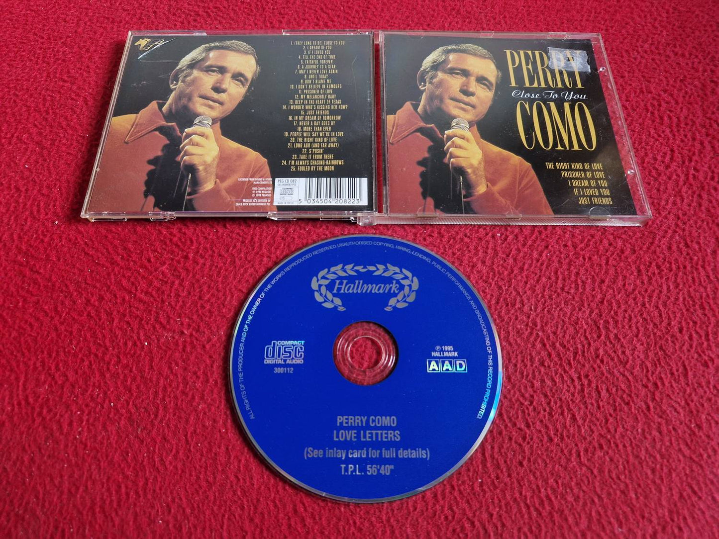 PERRY COMO LOVE LETTERS CD