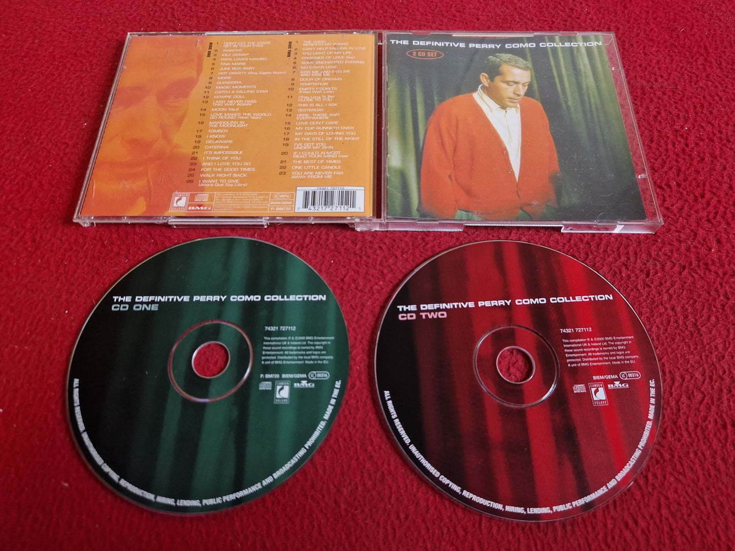 PERRY COMO THE DEFINITIVE PERRY COMO COLLECTION CD