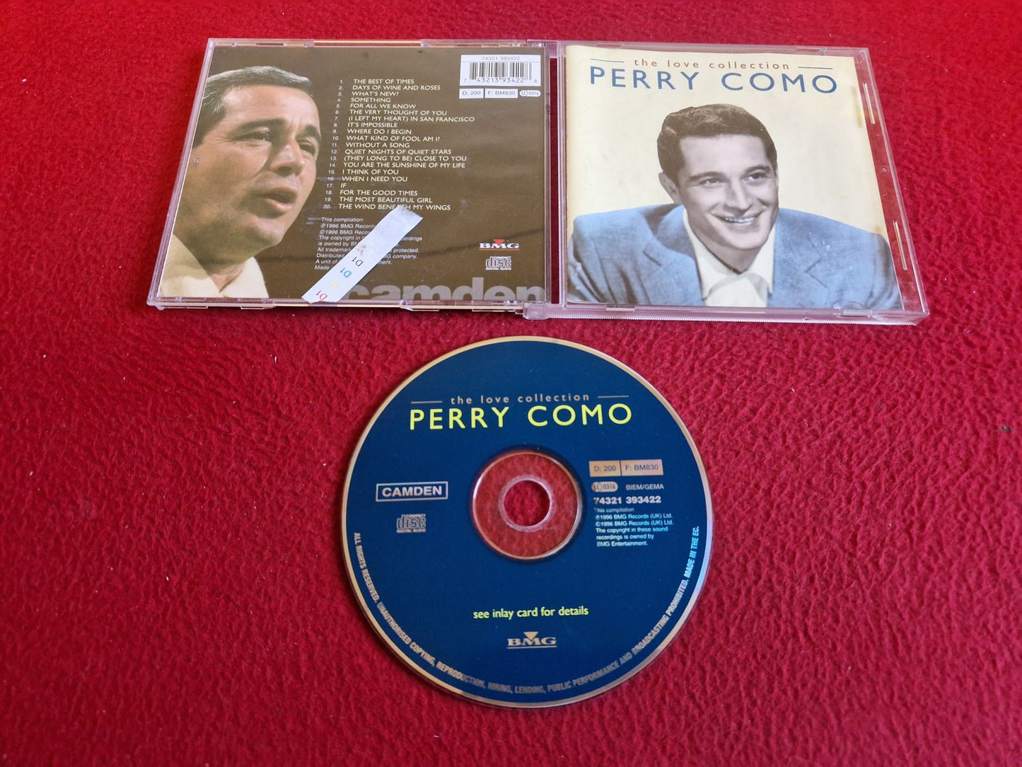 PERRY COMO THE LOVE COLLECTION CD