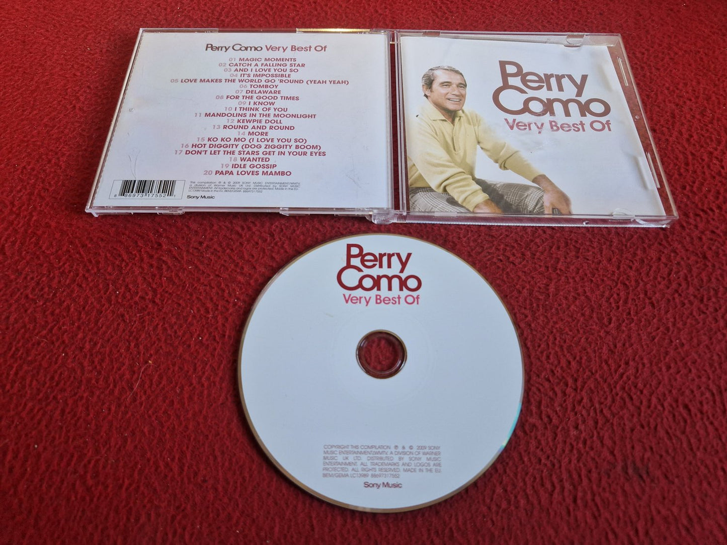 PERRY COMO VERY BEST OF CD