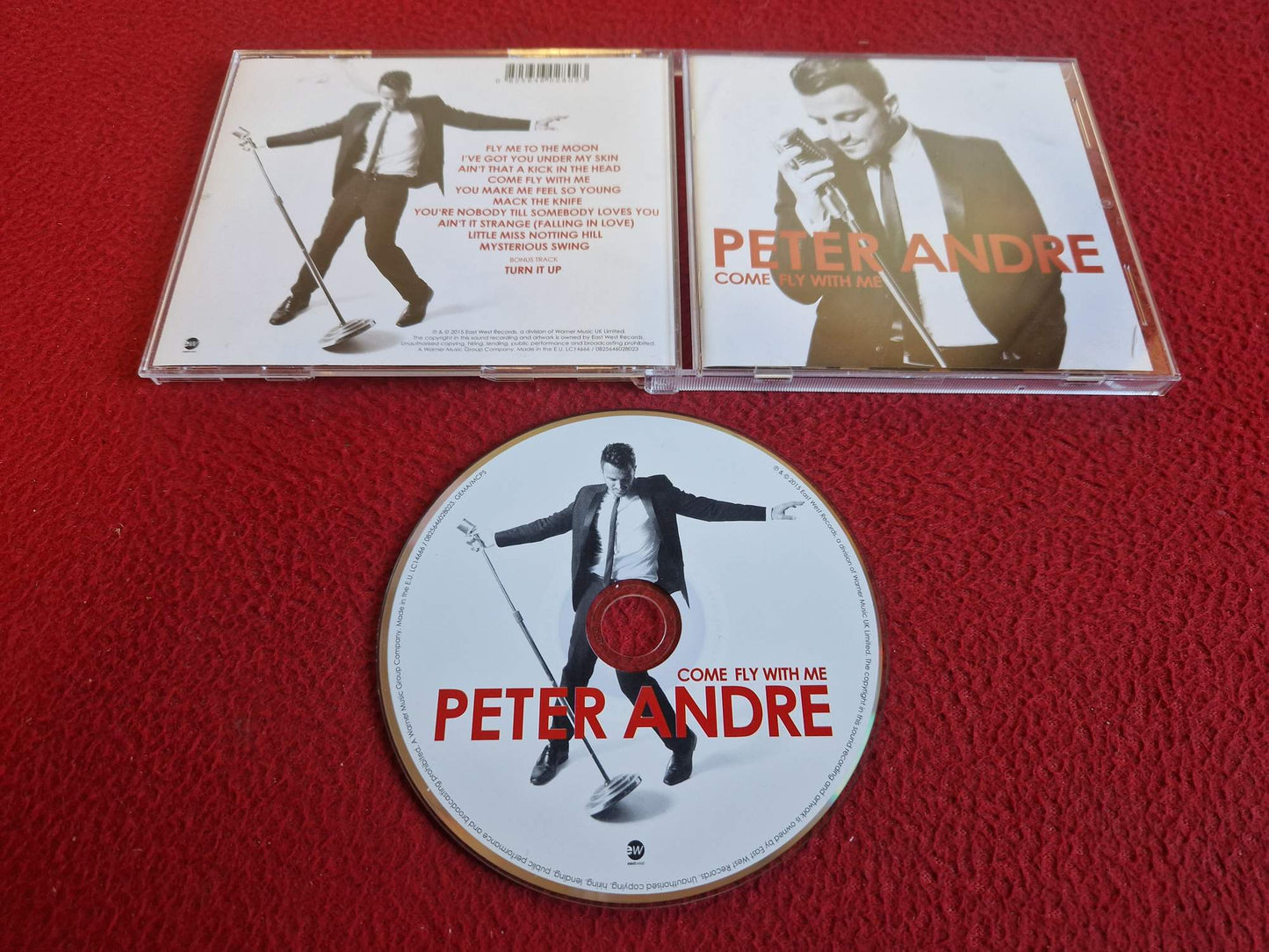 PETER ANDRE COME FLY WITH ME CD