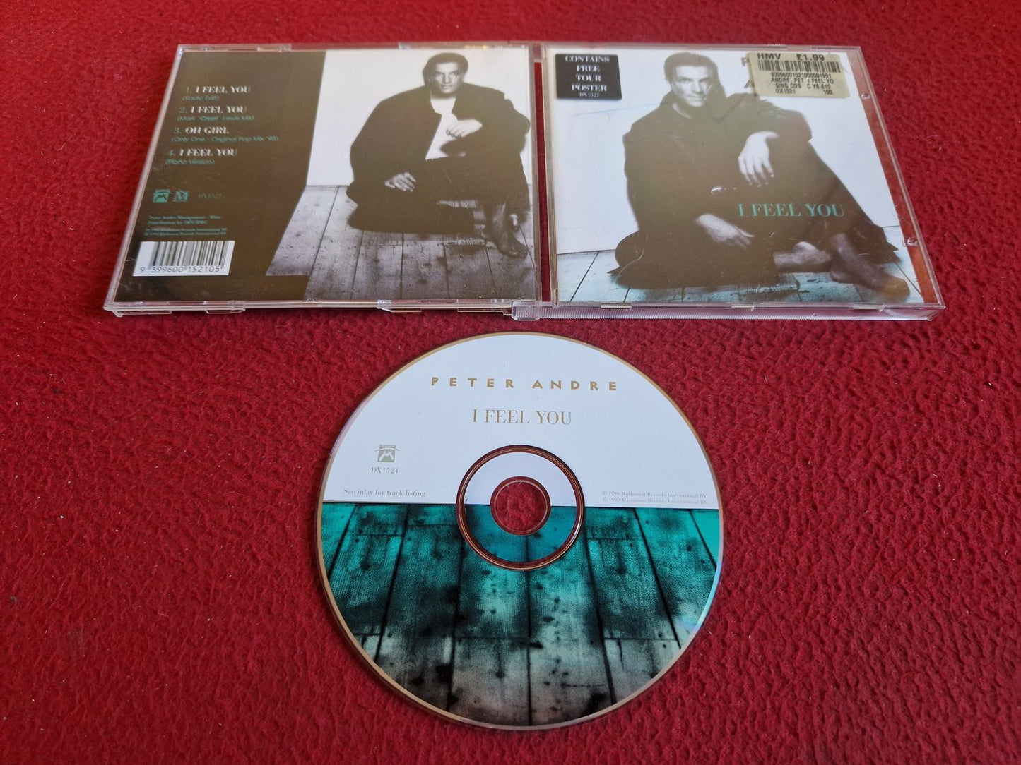 PETER ANDRE I FEEL YOU CD