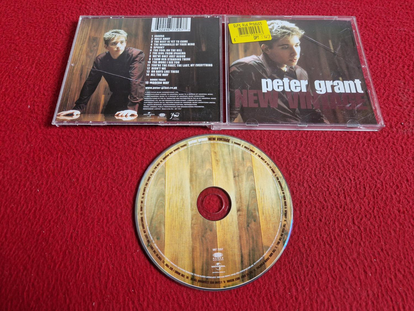 PETER ANDRE NEW VINTAGE CD