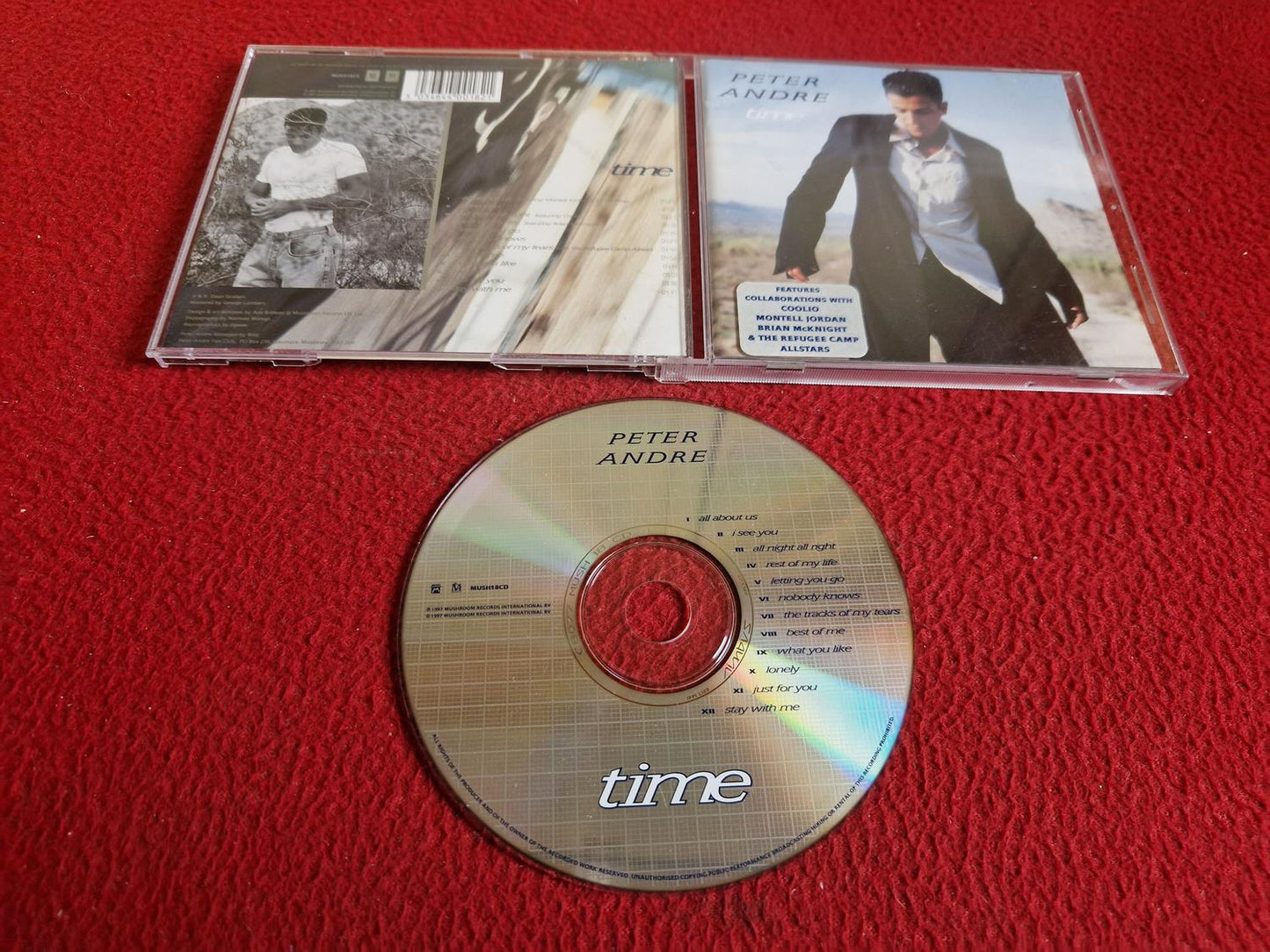 PETER ANDRE TIME CD