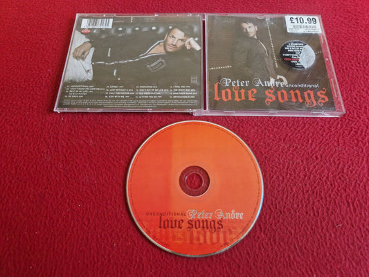 PETER ANDRE UNCONDITIONAL LOVE SONGS CD