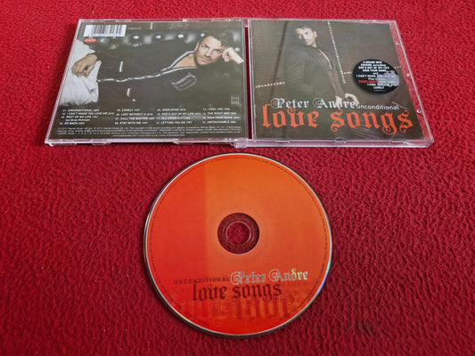 PETER ANDRE UNCONDITIONAL LOVE SONGS CD