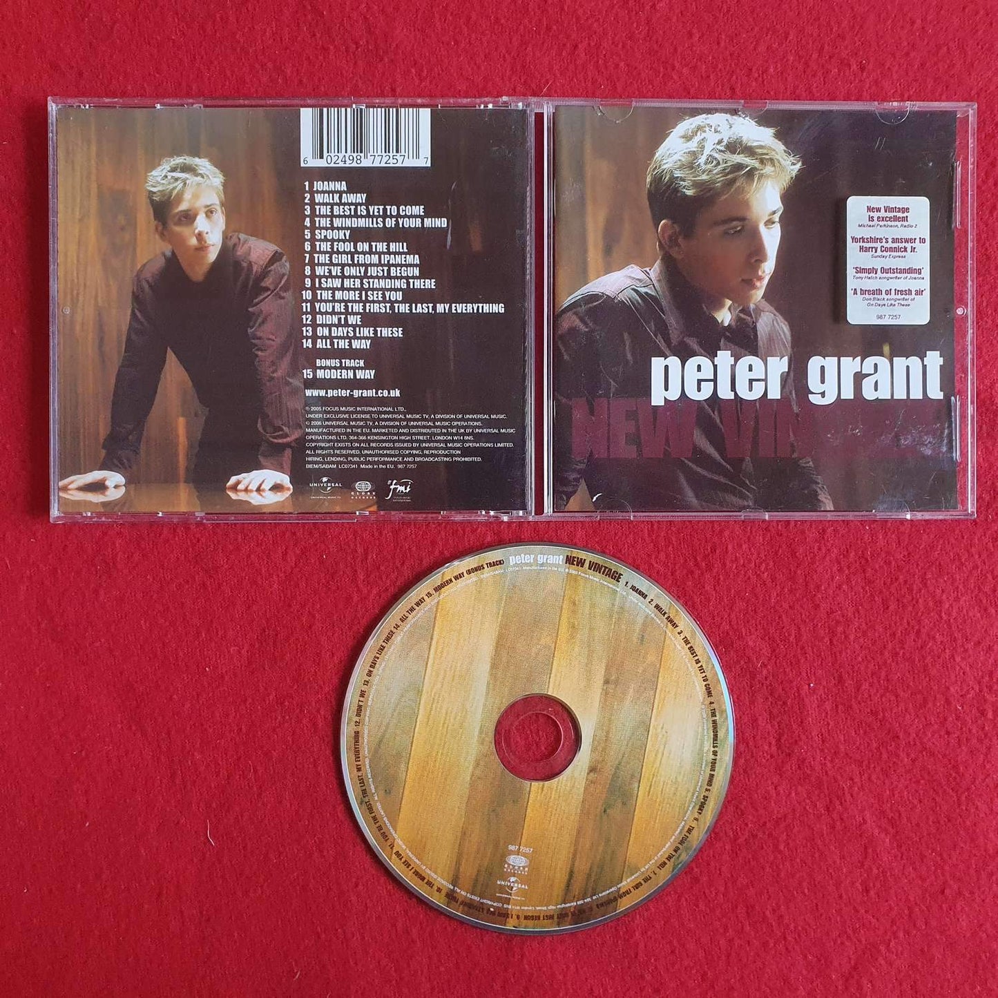 PETER GRANT NEW VINTAGE till CD