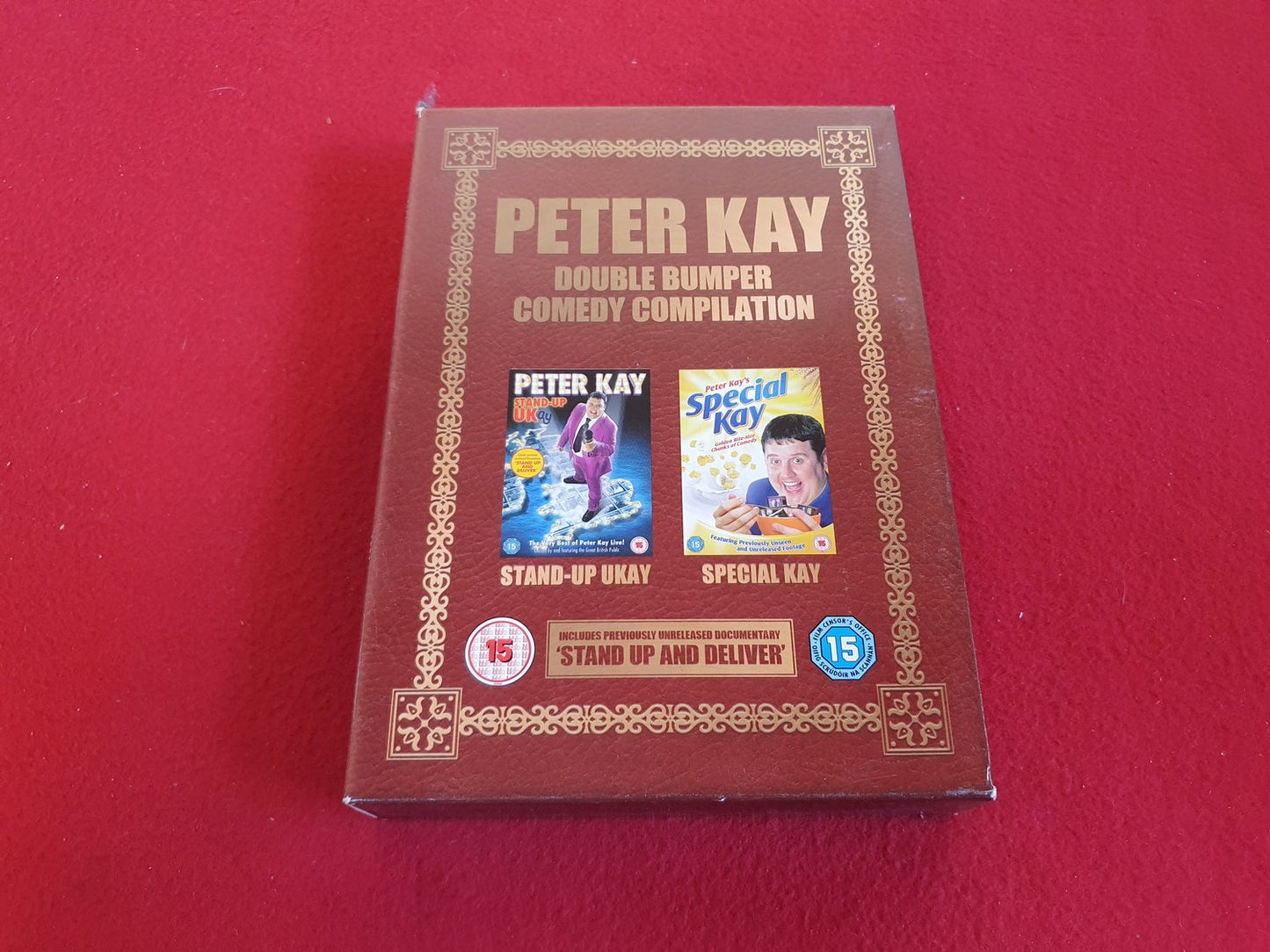 PETER KAY DOUBLE BUMPER COMEDY COMPILATION BOX till DVD