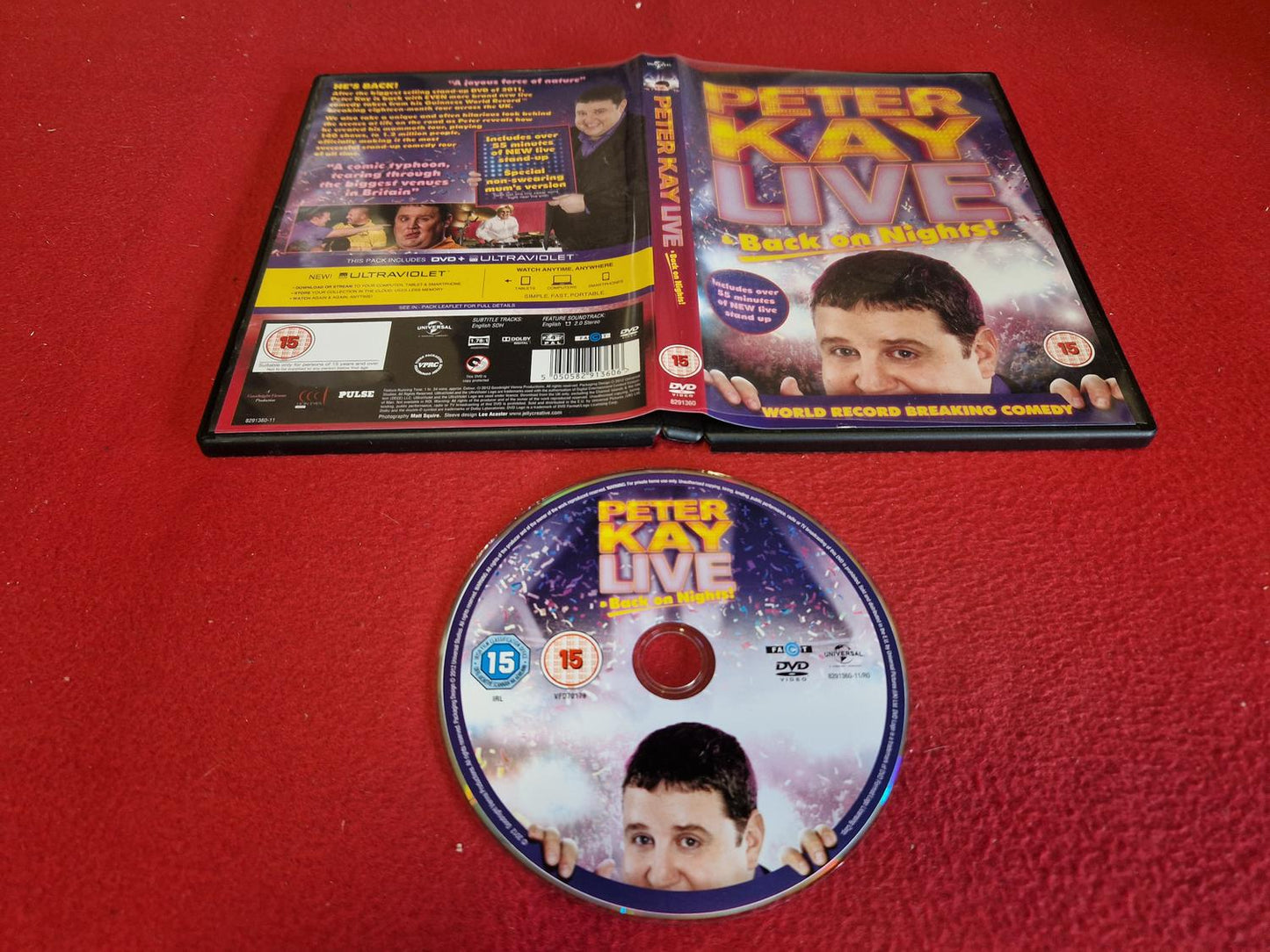 PETER KAYE LIVE BACK ON NIGHTS till DVD