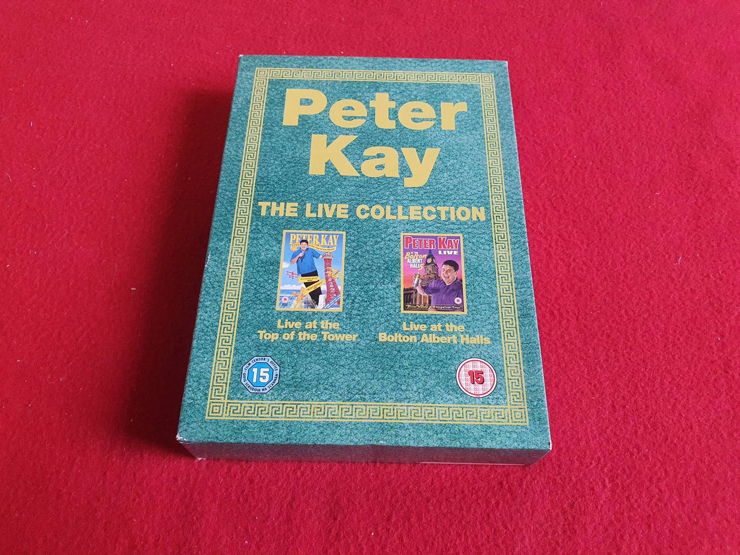 PETER KAY THE LIVE COLLECTION BOX till DVD