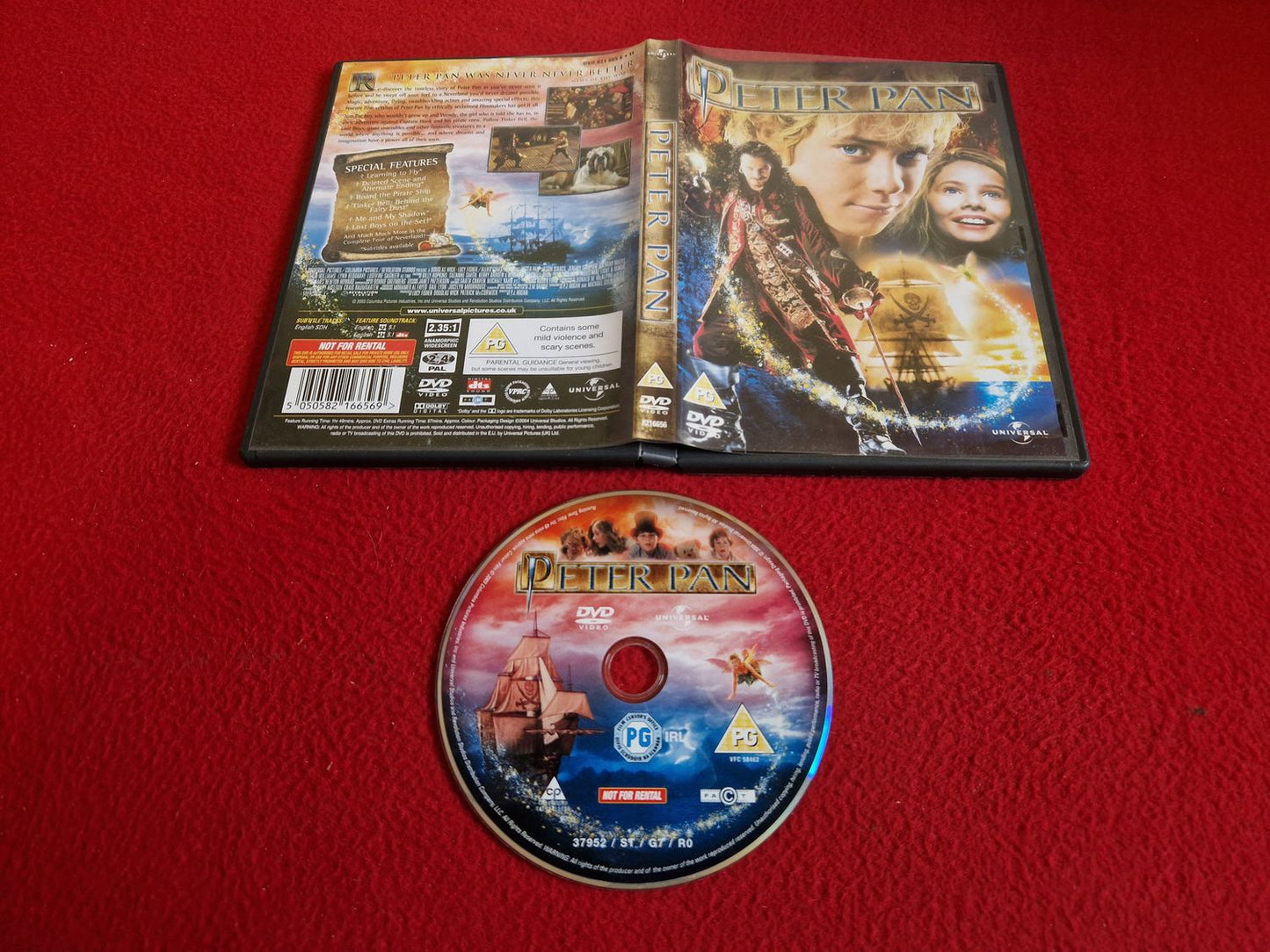 PETER PAN DVD