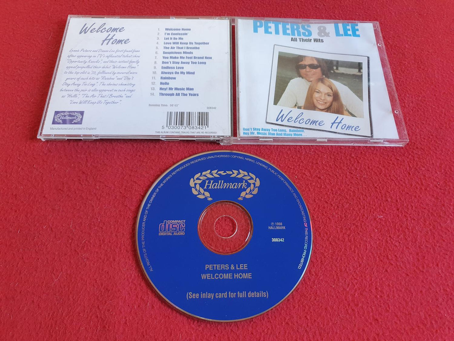 PETERS & LEE WELCOME HOME till CD
