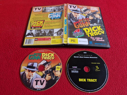 PETR GUNN PLUS DICK TRACY DVD