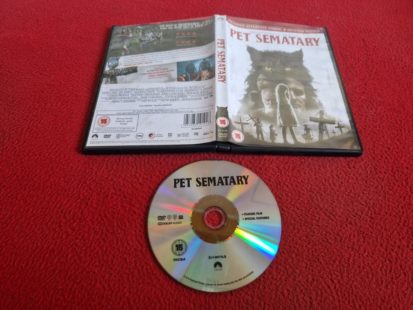 PET SEMATARY DVD