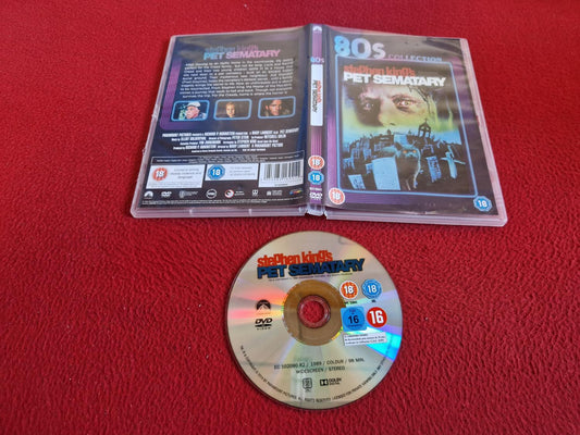 PET SEMATARY [ STEPHEN KING ] [ SVENSK TEXT ] DVD