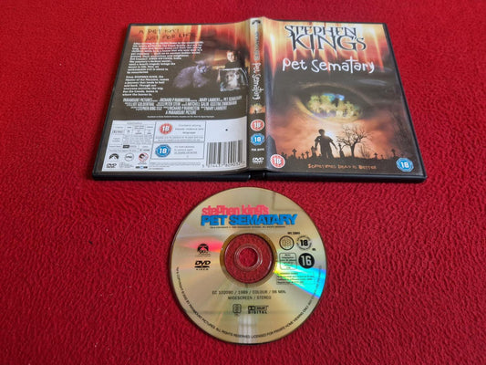 PET SEMATARY [ SVENSK TEXT ] DVD