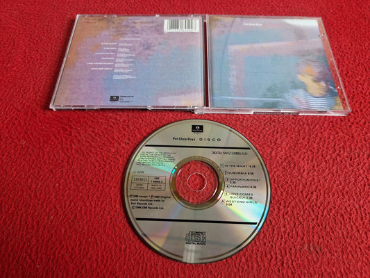 PET SHOP BOYS DISCO CD