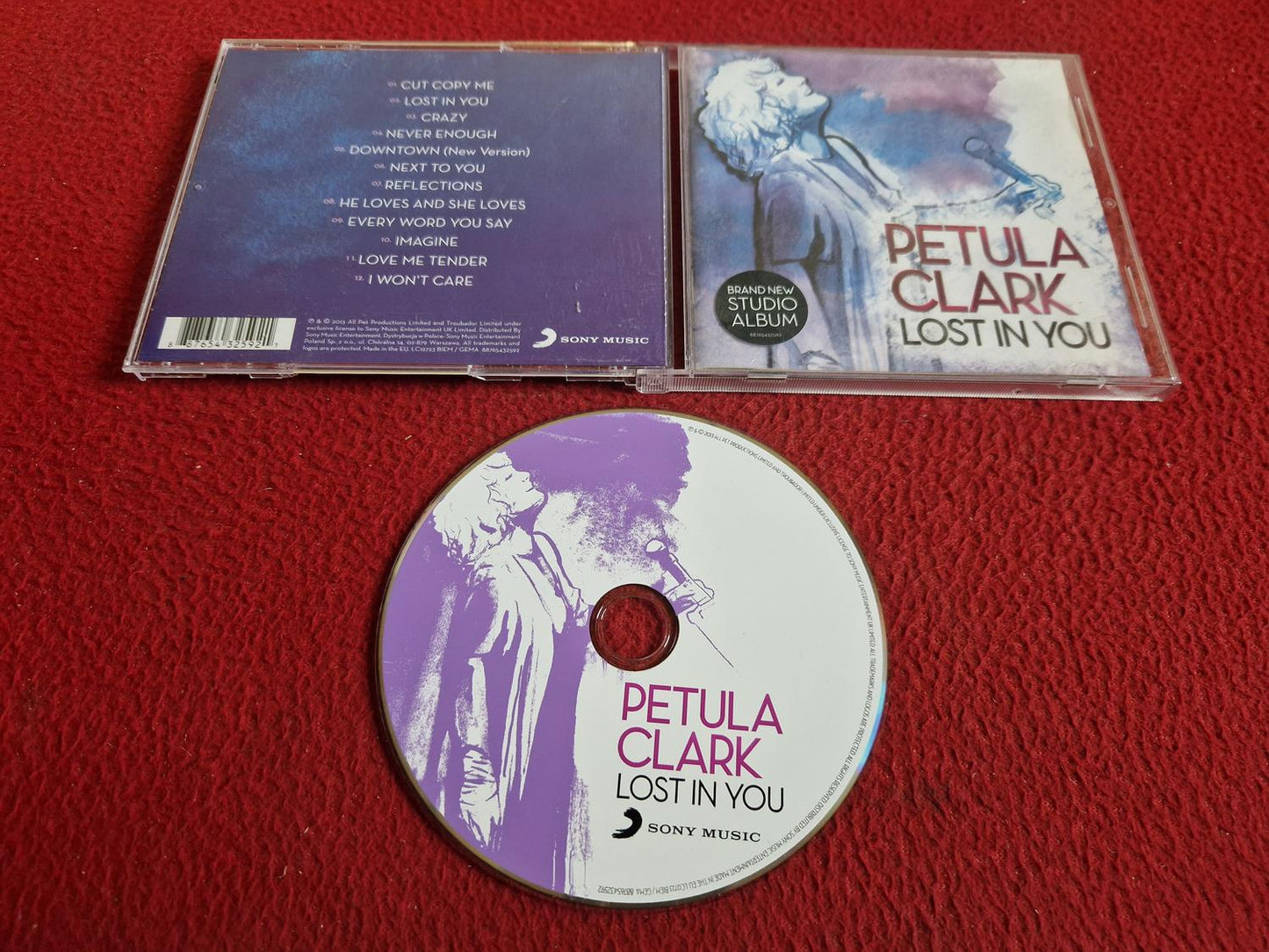 PETULA CLARK LOST IN YOU CD