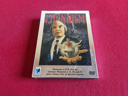 PHANTASM 1- 4 + SPECIAL FEATURES [ ENGELSK TEXT ] BOX DVD