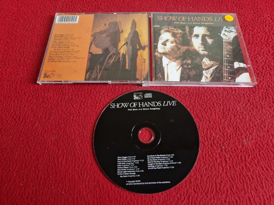 PHIL BEER AND STEVE KNIGHTLEY SHOW OF HANDS LIVE CD