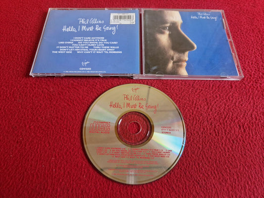 PHIL COLLINS HELLO I MUST BE GOING CD