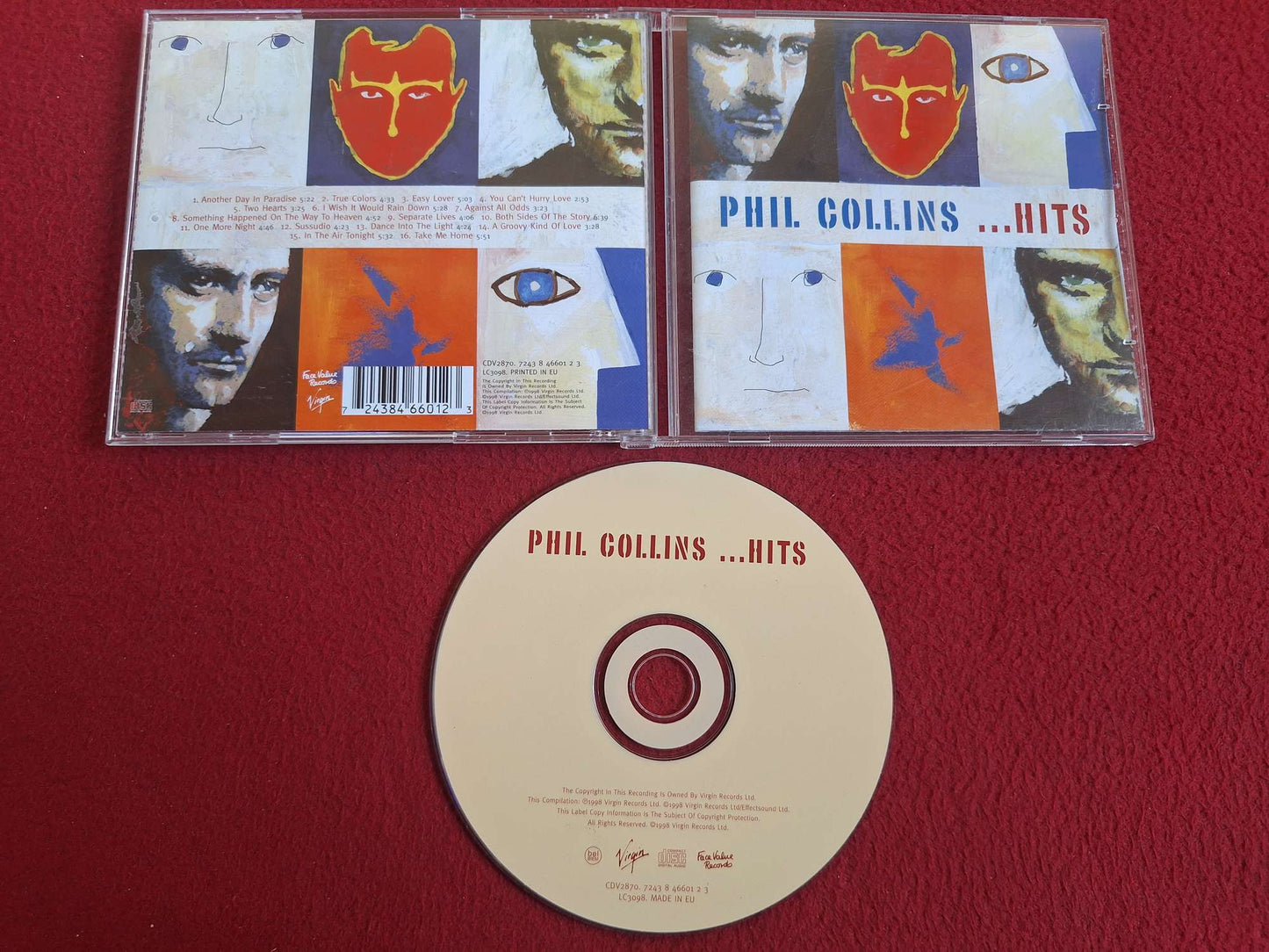 PHIL COLLINS ...HITS CD